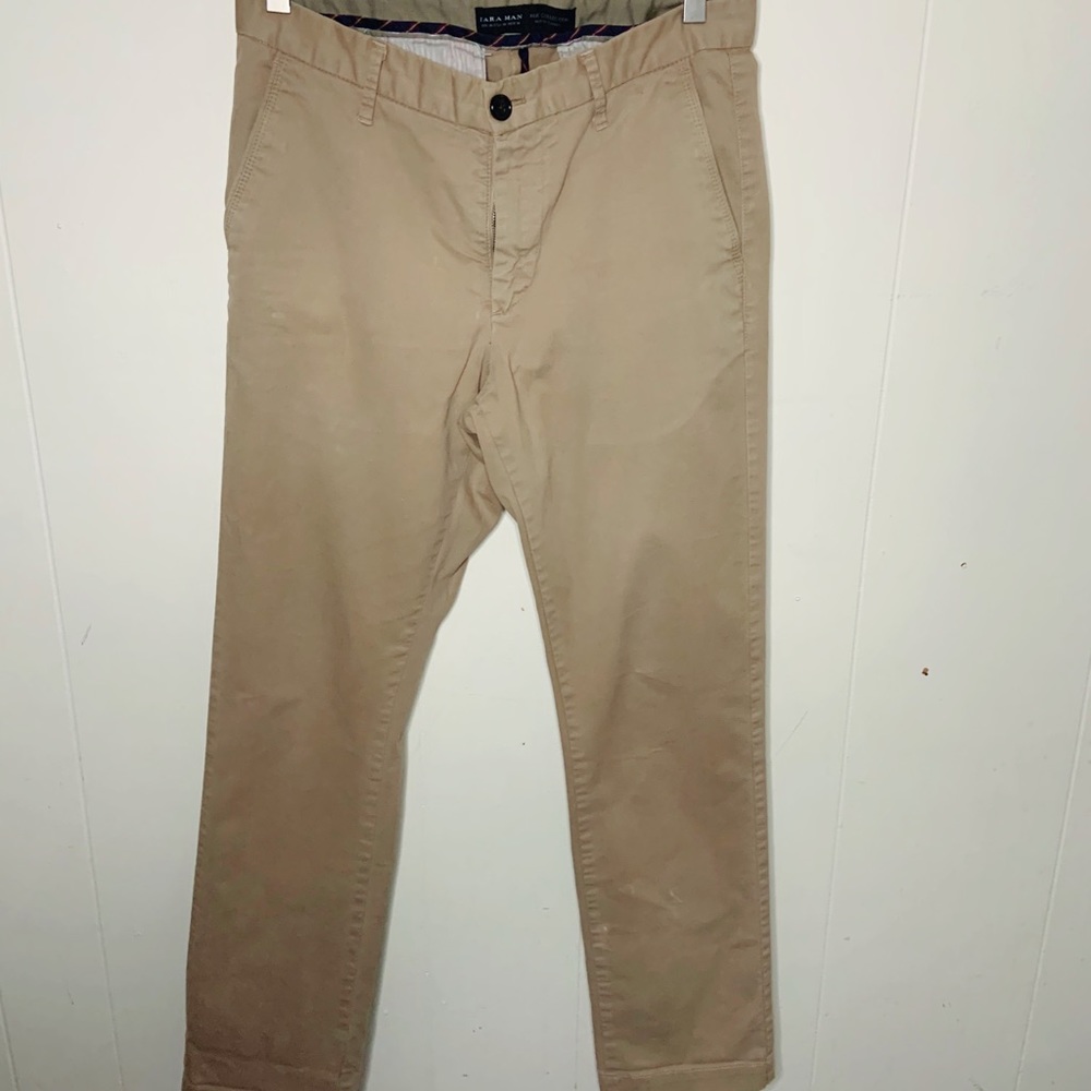 Zara man Slim Khakis Size 30